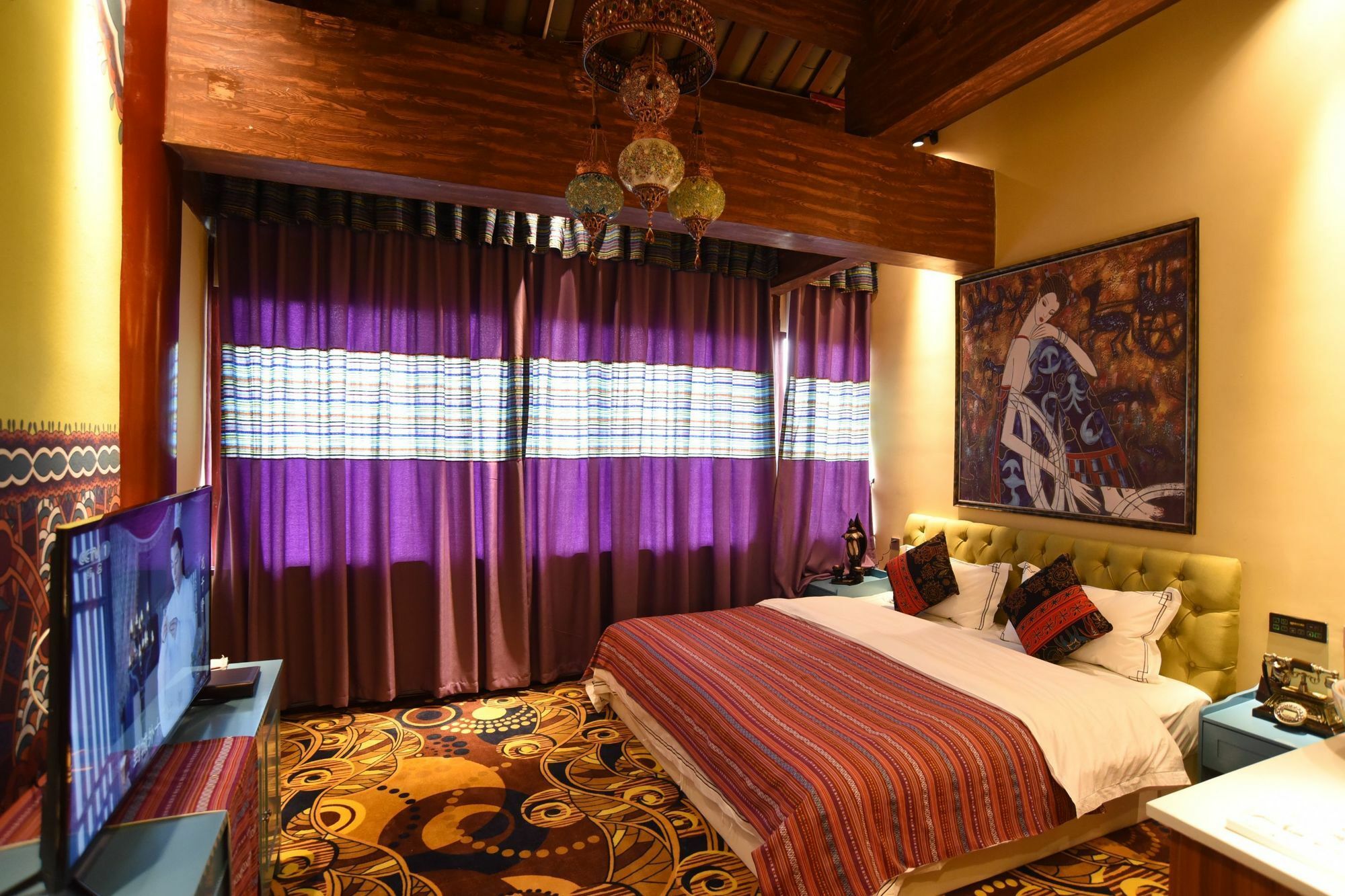 Vegas Cultural Hotel Chengdu Bagian luar foto